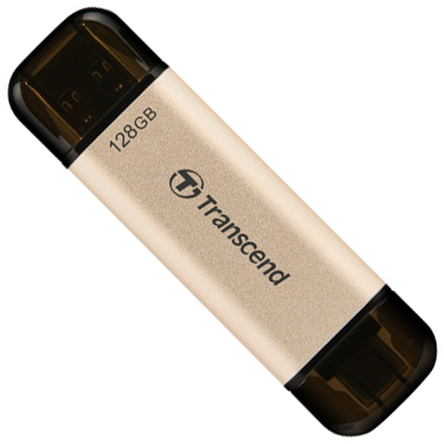 USB Transcend JetFlash 930C 128GB USB Gold-Black